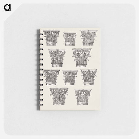アートメモ帳-Column Capital Design
 - 装飾の文法 Memo.