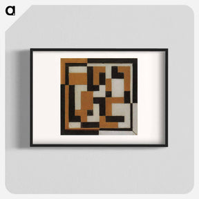 アートポスター-Composition - テオ ファン ドゥースブルフ Poster.