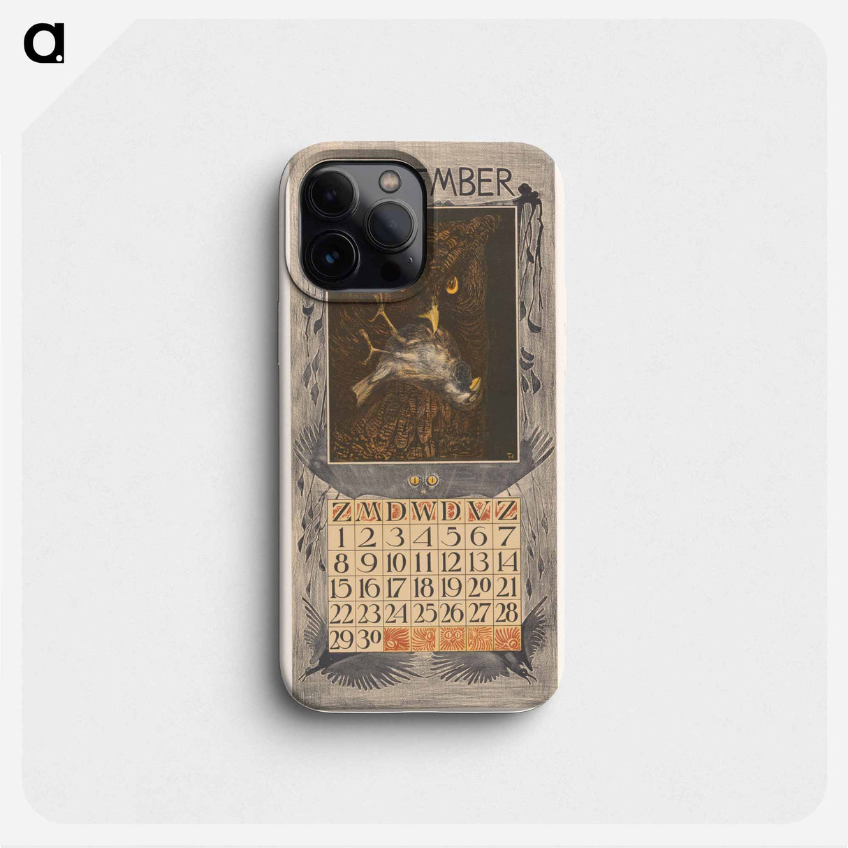 Calendar November meets us - Theo Van Hoytema Phone Case.