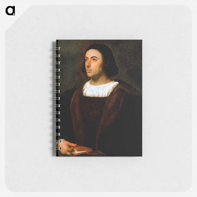 アートメモ帳-Portrait of Jacopo Sannazaro - ティツィアーノ ヴェチェッリオ Memo.