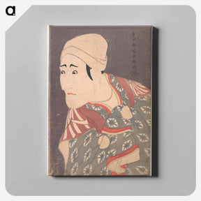 アートパネル-Kabuki Actor Morita Kanya VIII as Uguisu No Jirōsaku in the Play Katakiuchi Noriaibanashi - 東洲斎 写楽 Canvas.