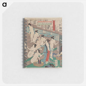 アートメモ帳-Hada kurabe hana no shōbuyu kurabe, koshi yuki no ya - 豊原 国周 Memo.