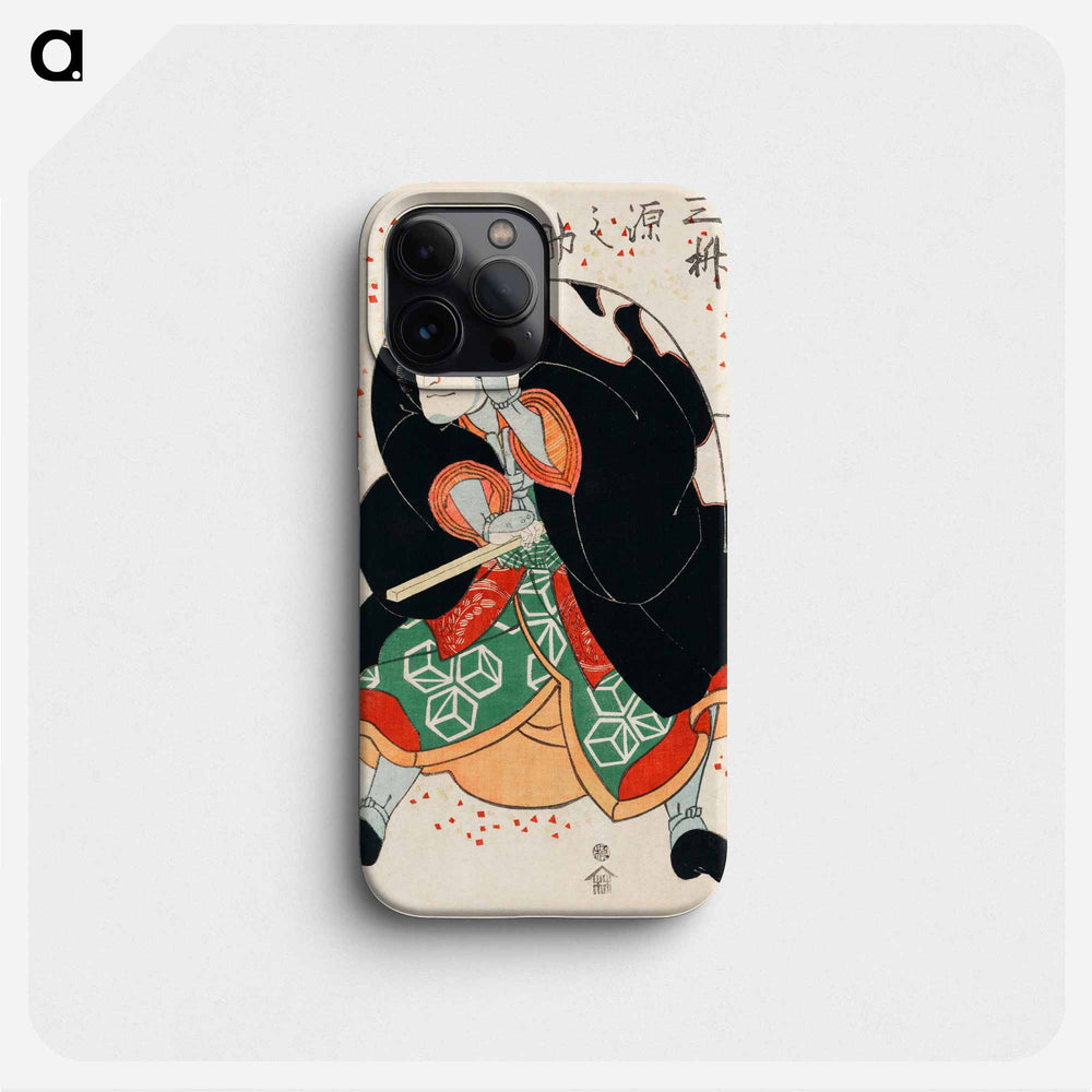 Mimasu Gennosuke no Namiwa no Jirosaku - 歌川 国芳 Phone Case.