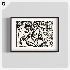 アートポスター-Composition 2 - ワシリー カンディンスキー Poster.