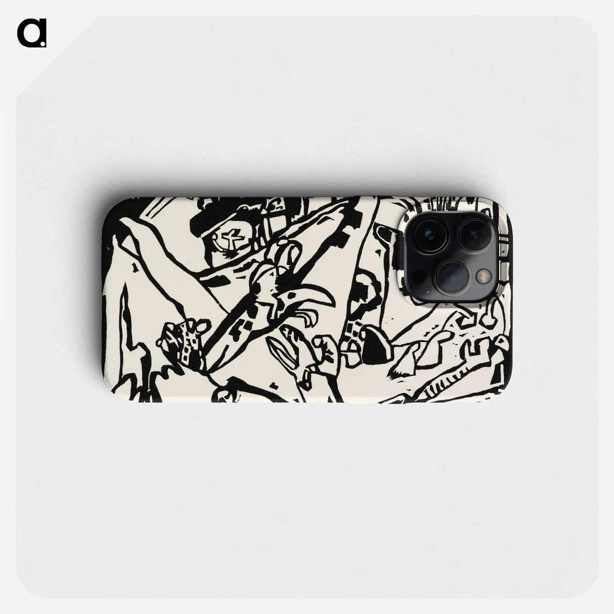 Composition 2 - Wassily Kandinsky Phone Case.