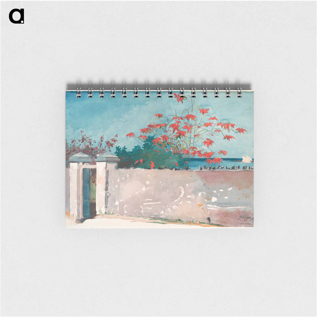 A Wall, Nassau - ウィンスロー ホーマー Memo.