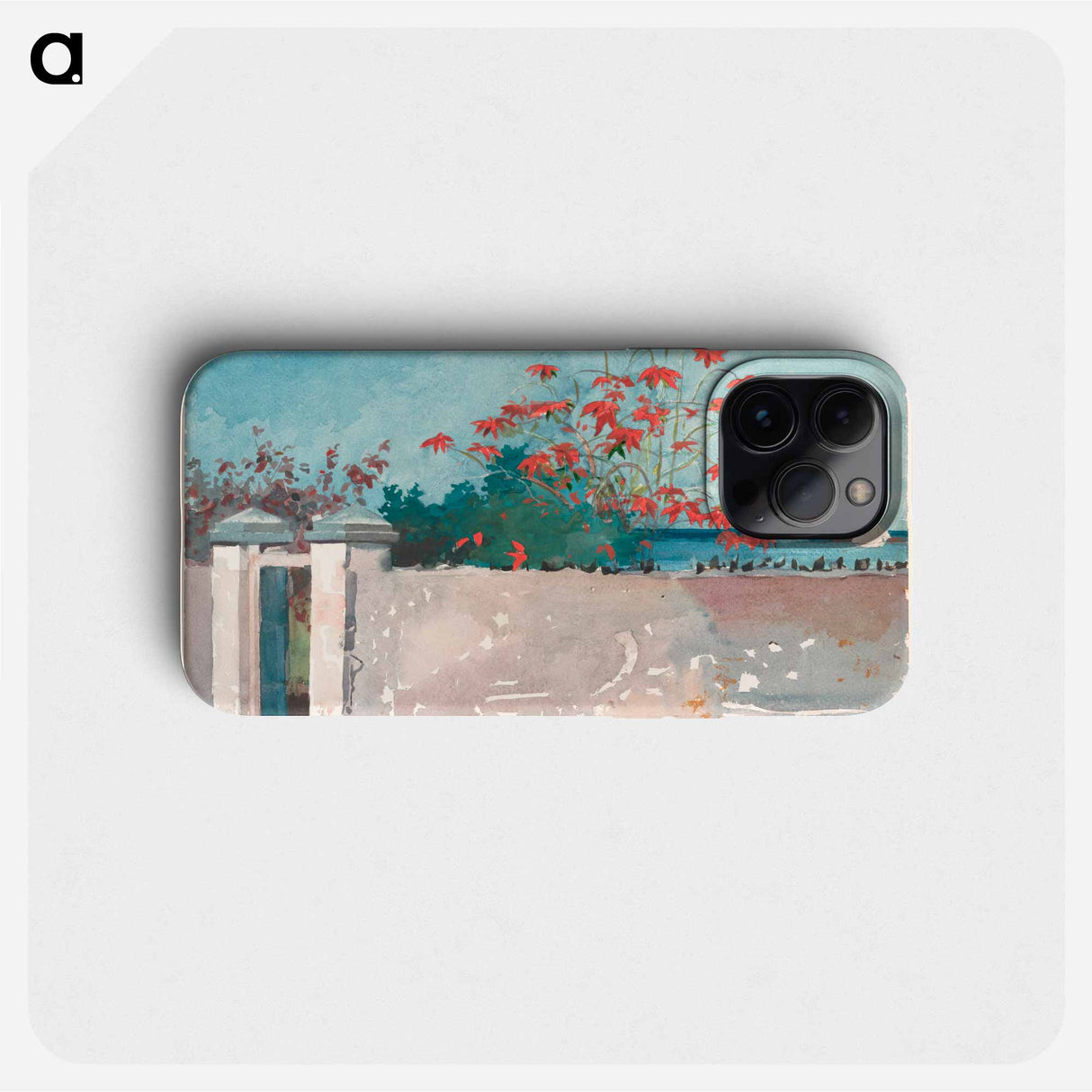 A Wall, Nassau - Winslow Homer Phone Case.