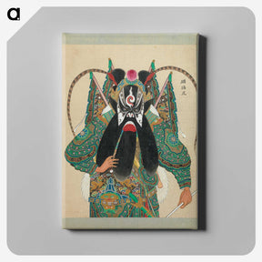 1-4_100-Portraits-of-Peking-Opera-Characters_canvas
