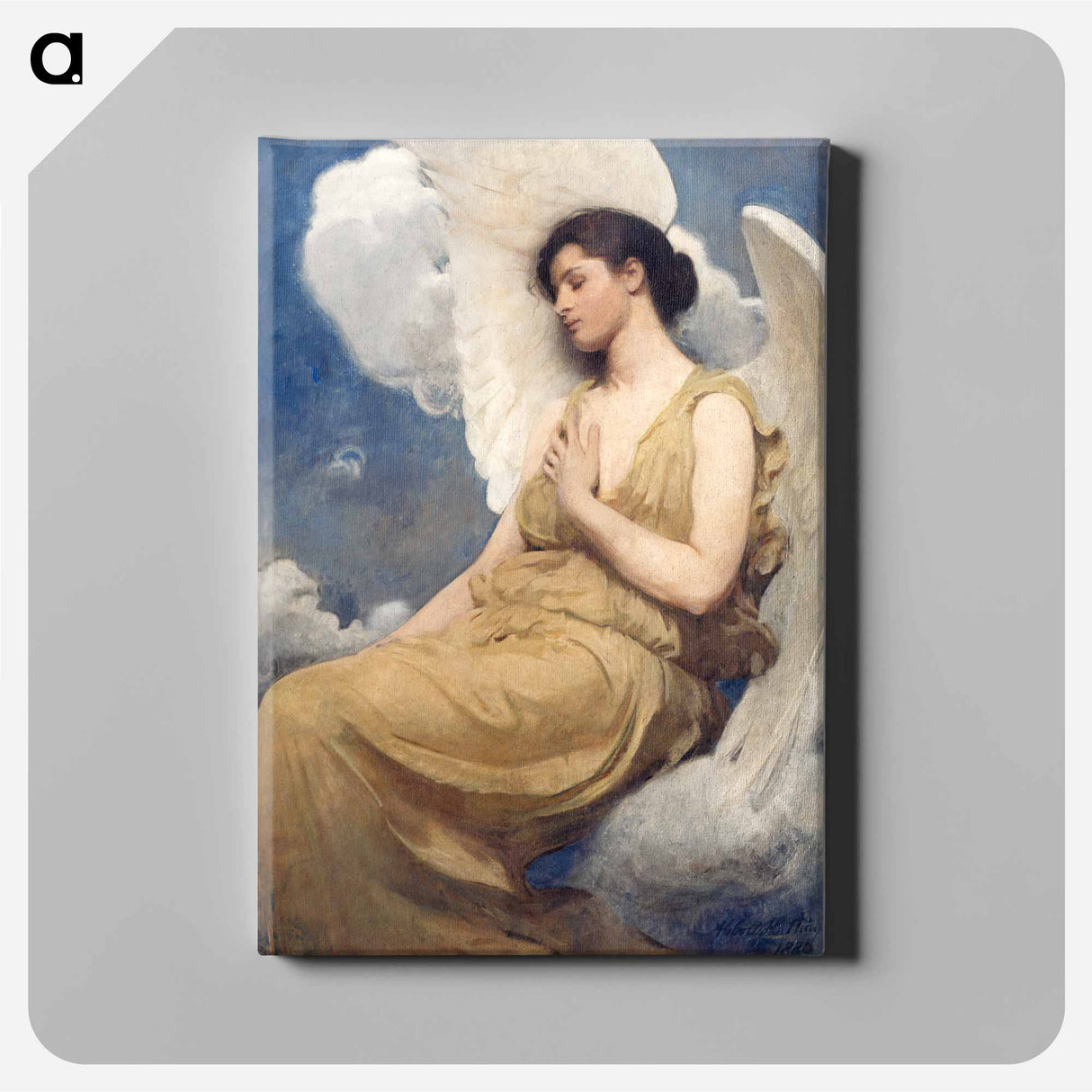 Winged Figure - アボット ハンダーソン セイヤー Canvas.