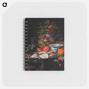 アートメモ帳-Fruits and oysters - エイブラハム ミニョン Memo.