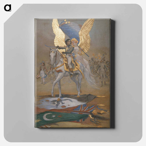 À Bonaparte - アドルフ レオン ウィレット Canvas.