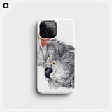 Cockatoo Head - アールト シューマン Phone Case.