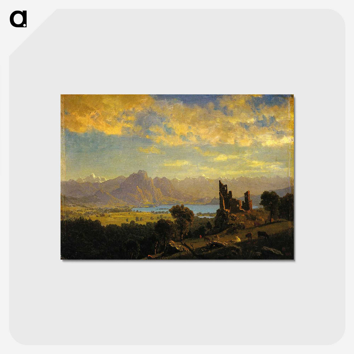 1-4_Albert-Bierstadt_postcard