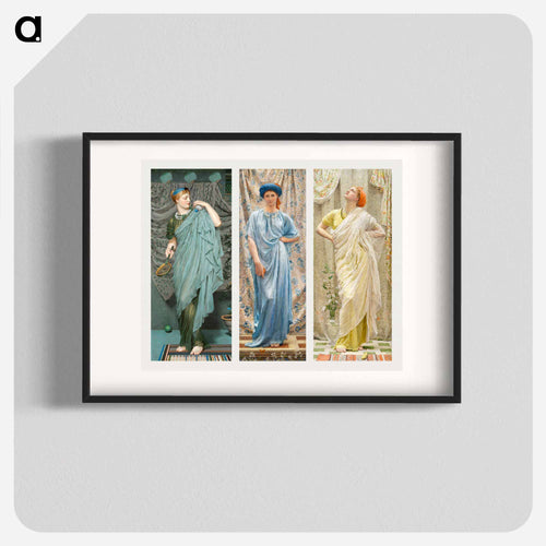 Battledore - アルバート ジョセフ ムーア Poster.