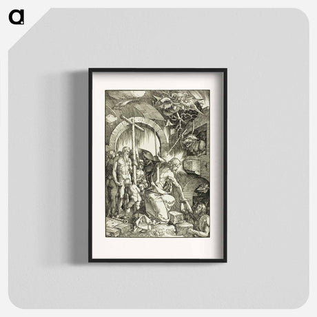 アートポスター-The Harrowing of Hell - アルブレヒト デューラー Poster.