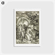 アートポストカード-The Harrowing of Hell - アルブレヒト デューラー Postcard.