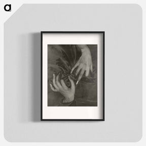 アートポスター-Georgia O’Keeffe—Hands and Thimble - アルフレッド スティーグリッツ Poster.