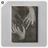 Georgia O’Keeffe—Hands and Thimble - アルフレッド スティーグリッツ Canvas.