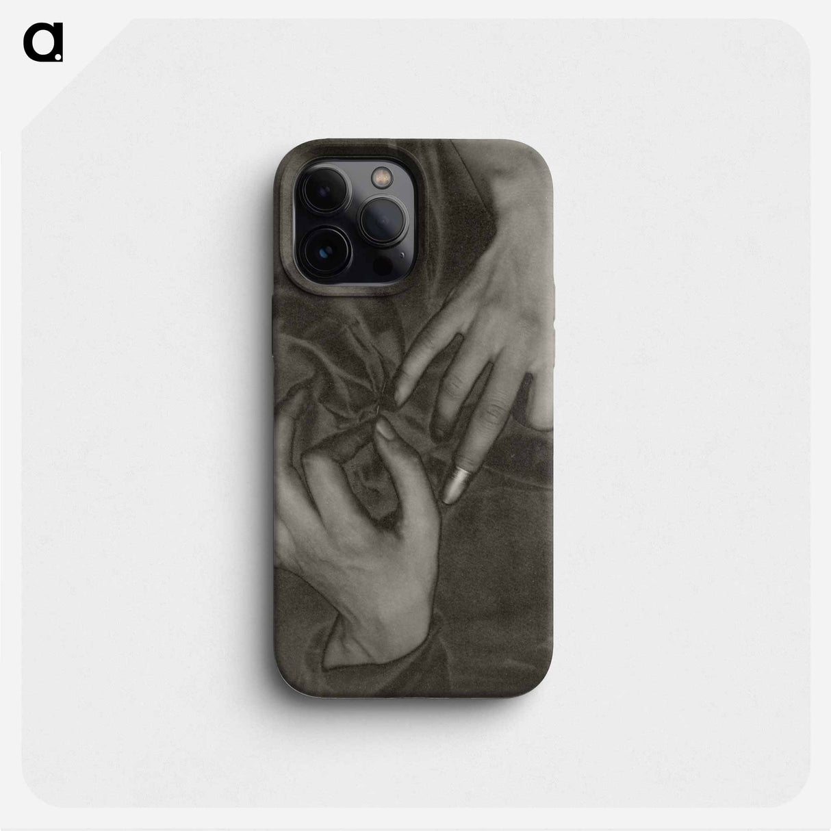 Georgia O’Keeffe—Hands and Thimble - アルフレッド スティーグリッツ Phone Case.