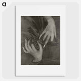 Georgia O’Keeffe—Hands and Thimble - アルフレッド スティーグリッツ Poster.