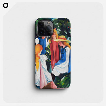 Four Girls - オーガスト マッケ Phone Case.