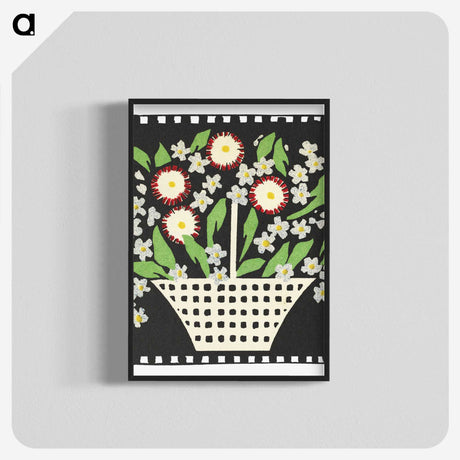 1-4_Basket-of-Flowers_blk-crop