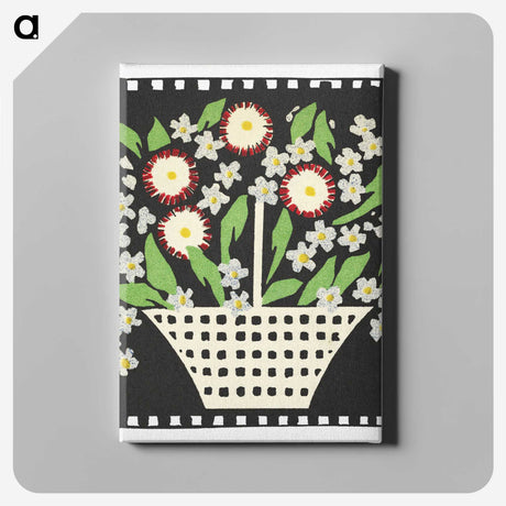 1-4_Basket-of-Flowers_canvas
