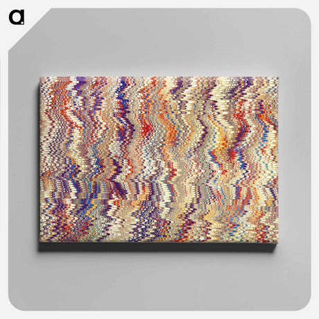 アートパネル-Glitch Pattern Background
 - 大英図書館 Canvas.