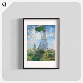 アートポスター-Madame Monet and Her Son - クロード モネ Poster.