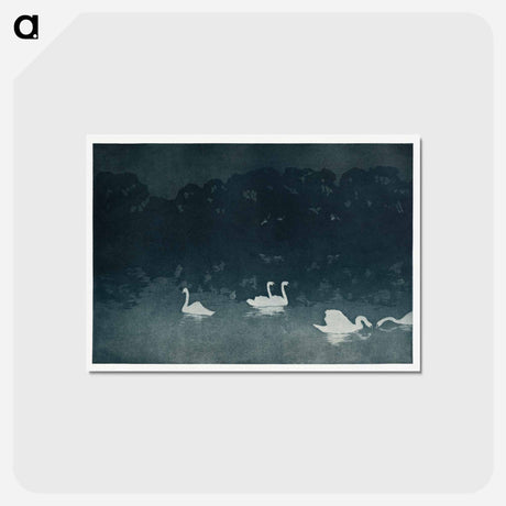 アートポストカード-Les Cygnes
 - クリーブランド美術館 Postcard.