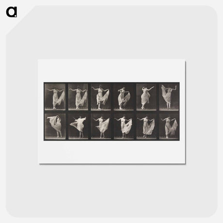 アートポストカード-Dancing
 - エドワード マイブリッジ Postcard.