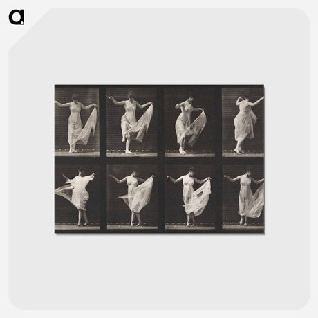 アートポストカード-Dancing
 - エドワード マイブリッジ Postcard.
