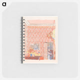 アートメモ帳-Interieur aux tentures roses I - エドゥアール ヴュイヤール Memo.