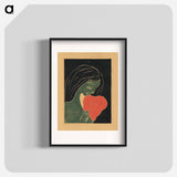 The Heart - エドヴァルド ムンク Poster.