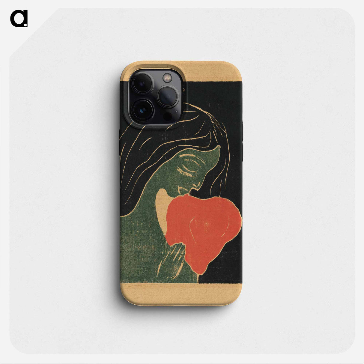 The Heart - Edvard Munch Phone Case.