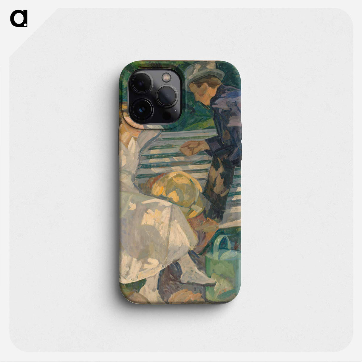 In the priest's garden.Christiansø - エドヴァルド ウェイ Phone Case.