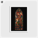 アートポストカード-The Annunciation - エドワード バーン ジョーンズ Postcard.