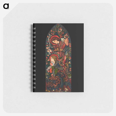 アートメモ帳-The Annunciation - エドワード バーン ジョーンズ Memo.