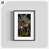 The Adoration of the Shepherds - エル グレコ Poster.