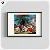 The Bird Catchers - Francois Boucher Poster.