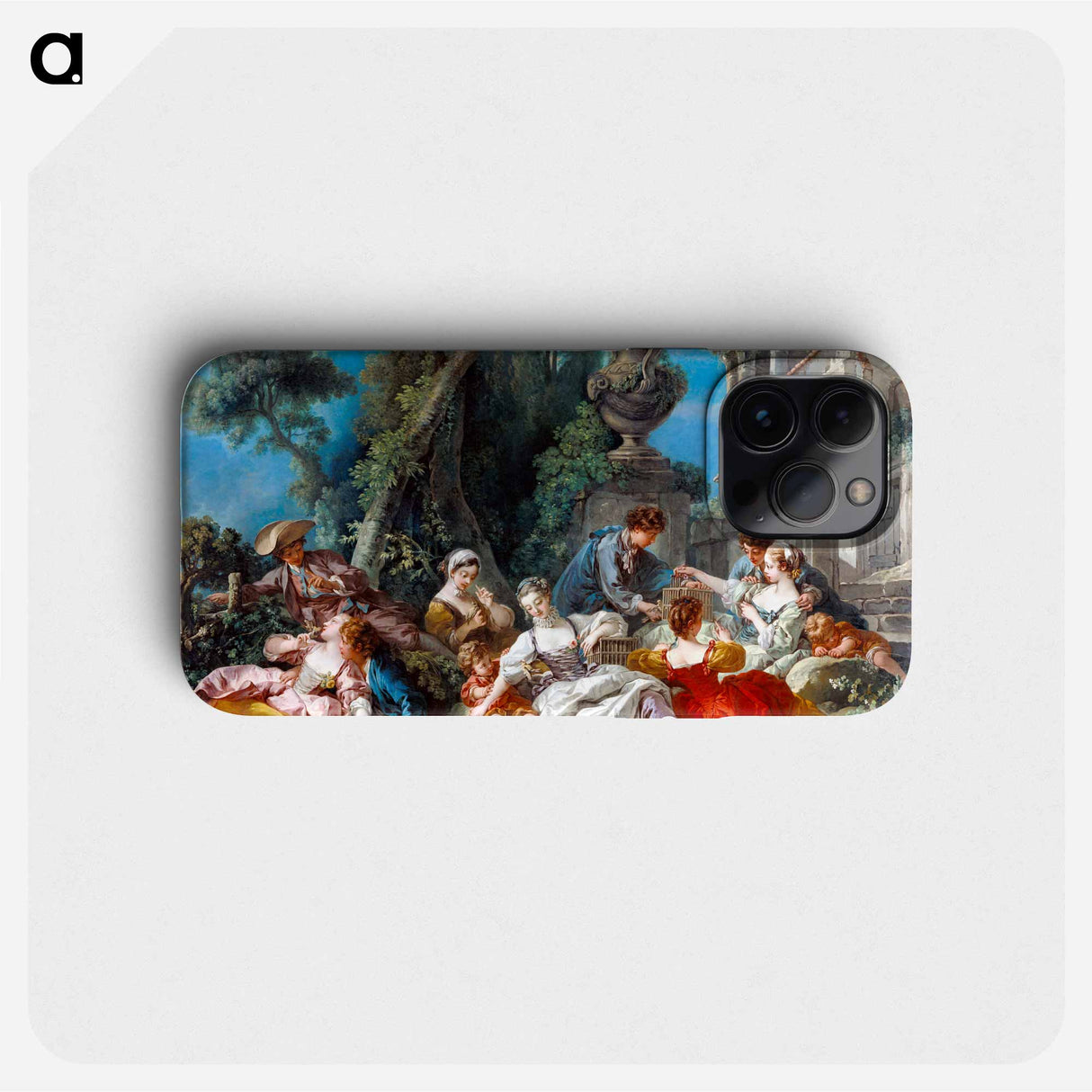 The Bird Catchers - Francois Boucher Phone Case.