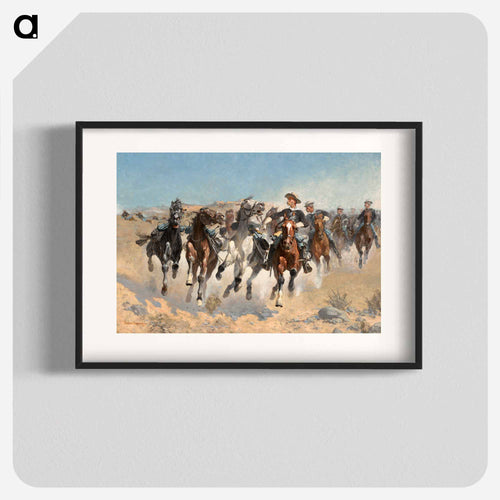 Dismounted: The Fourth Troopers Moving the Led Horses
 - フレデリック レミントン Poster.