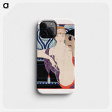 Les Trois Beautes de Mnasidika - ジョルジュ バルビエ Phone Case.