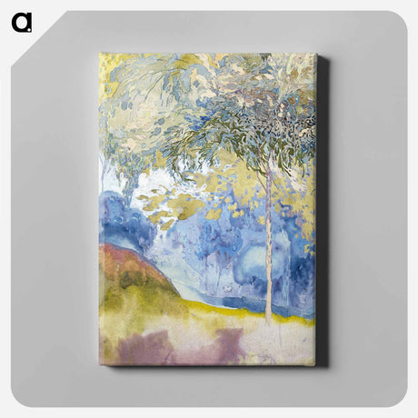 アートパネル-Boomrijk landschap - ジョルジュ ド フィール Canvas.