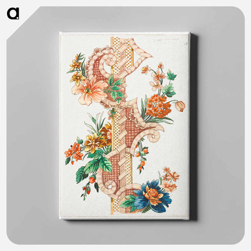 Vertical Decorative Floral Band
 - ジャコモ カヴェネチア Canvas.