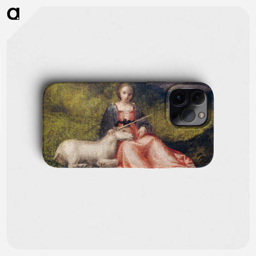 Woman with Unicorn
 - ジョルジョーネ Phone Case.