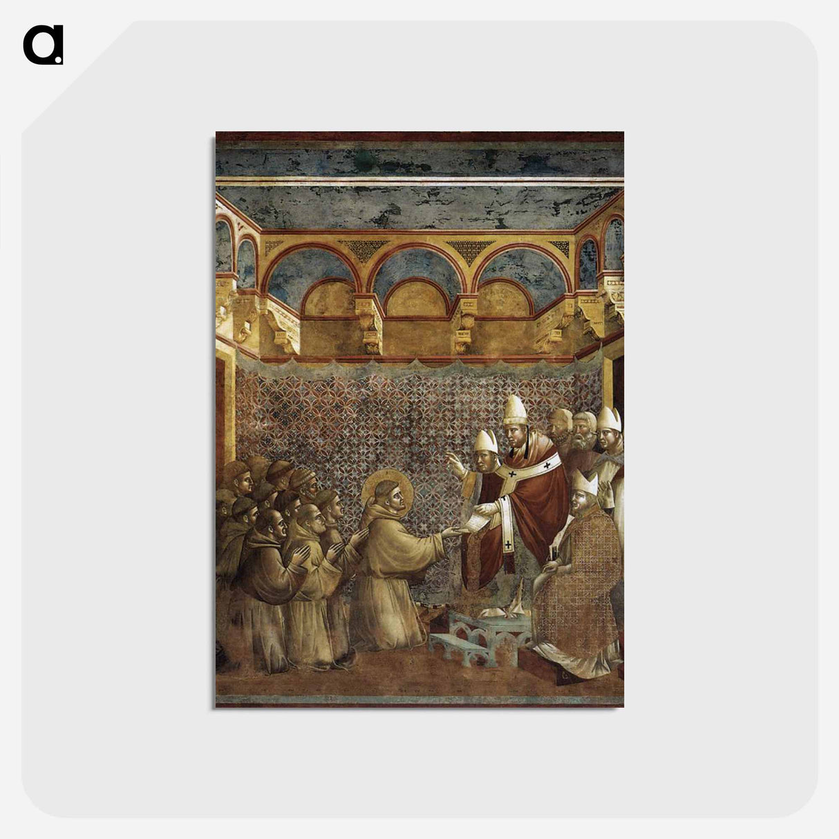 Confirmation of the Rule - ジョット ディ ボンドーネ Postcard.