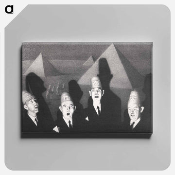 Shriner’s Quartet - グラント ウッド Canvas.