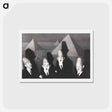 アートポストカード-Shriner’s Quartet - グラント ウッド Postcard.