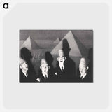 アートポストカード-Shriner’s Quartet - グラント ウッド Postcard.